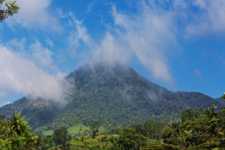 Mountains on Sri Lanka