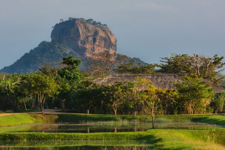 sigiriya-rock-fortress-sri-lanka-village-view